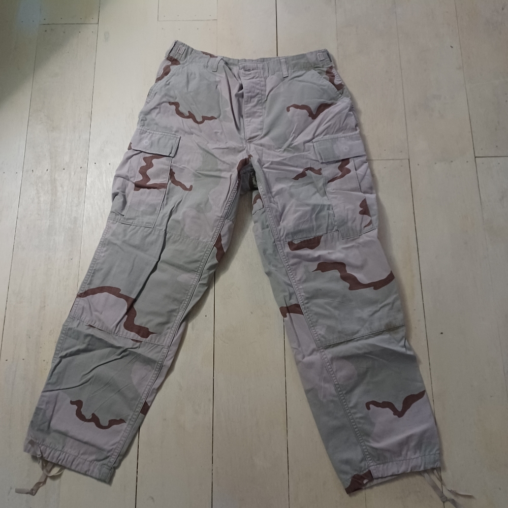 Army cargo pants.